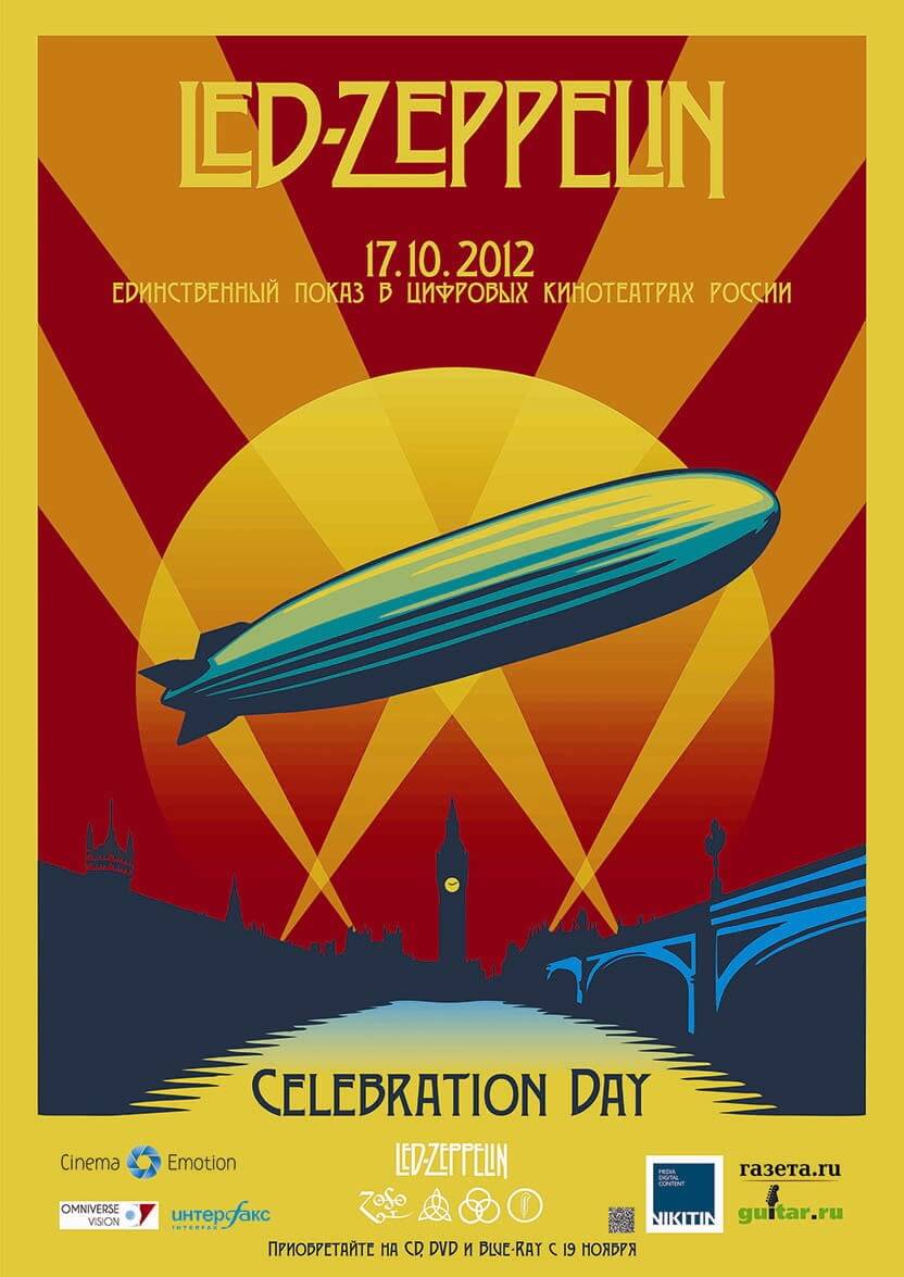 [蓝光原盘] 齐柏林飞艇 - 庆祝日演唱会 Led Zeppelin - Celebration Day 2012 [Blu-Ray 1080i]