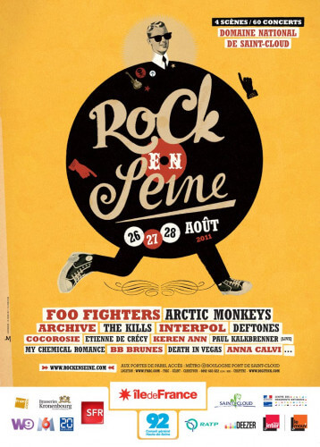 [演唱会] 英国独立摇滚北极猴子 Arctic Monkeys – Rock en Seine 2011 [HDTV 1080i]