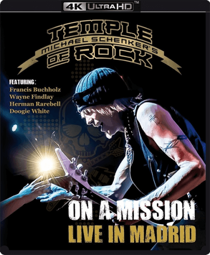 [蓝光原盘] 德国硬摇滚 Michael Schenker’s Temple Of Rock – On a Mission – Live in Madrid 2016 [Blu-ray 1080i]