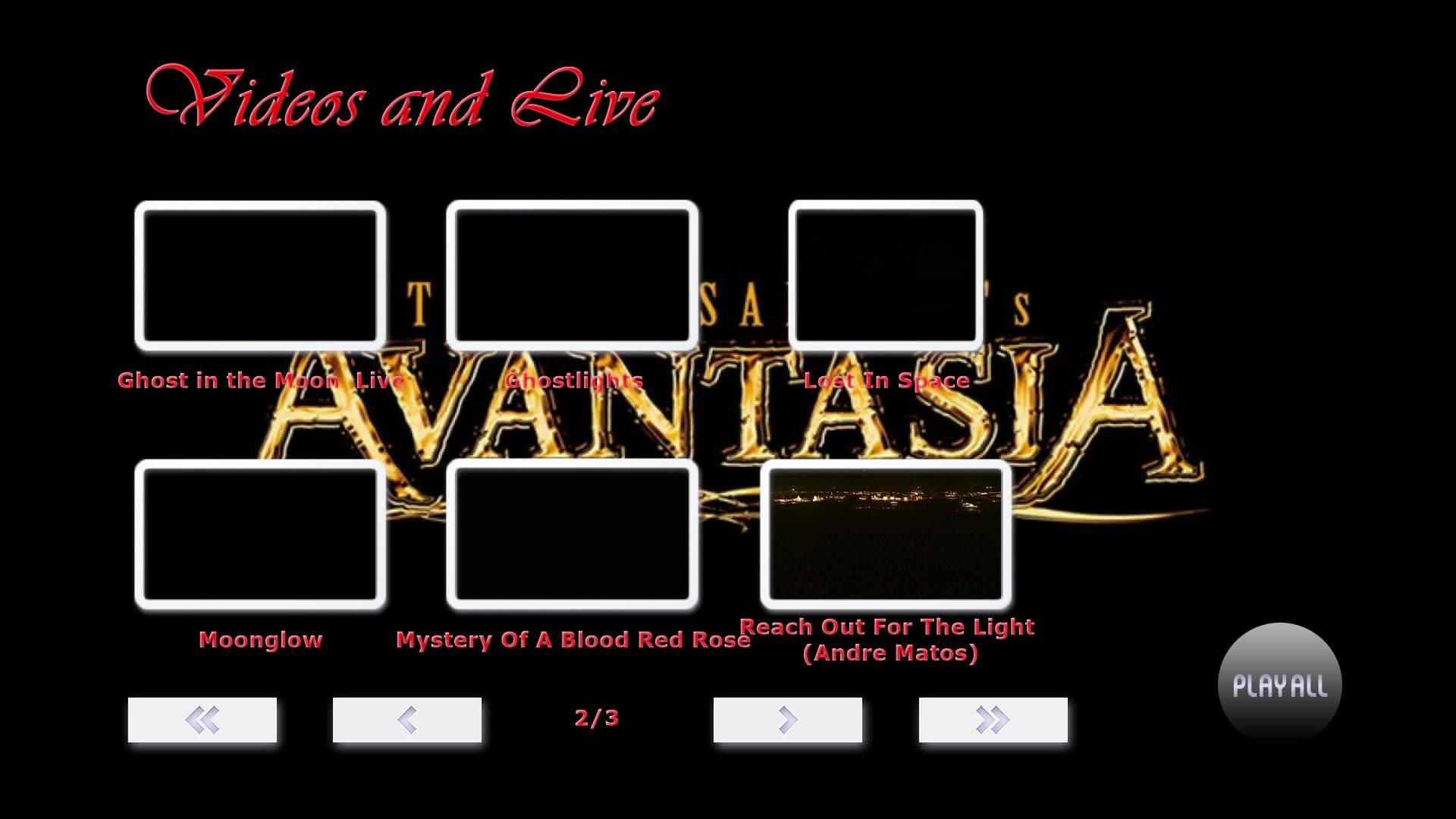 [蓝光原盘] 德国交响力量金属 Avantasia – Videos and Live 2021 [Blu-Ray 1080i]