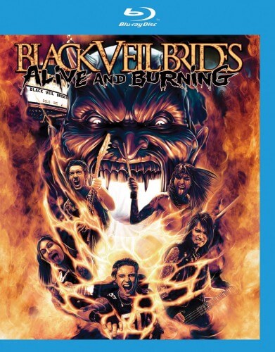 [蓝光原盘] 美国硬摇滚 Black Veil Brides - Alive And Burning 2015 [Blu-ray 1080p]