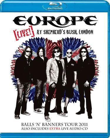 [蓝光原盘] 瑞典硬摇滚 Europe – Live! At Shepherd’s Bush, London 2011 [Blu-ray 1080i]