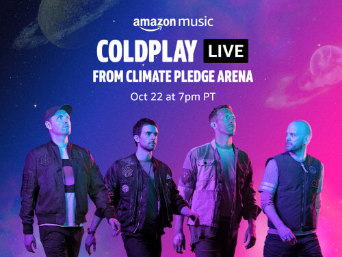 [演唱会] 英国另类摇滚酷玩乐队 Coldplay – Live from Climate Pledge Arena 2021 [WEB-DL 720p]