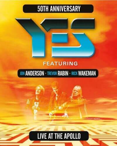 [蓝光原盘] 英国前卫摇滚 Yes – Live At The Apollo 2017