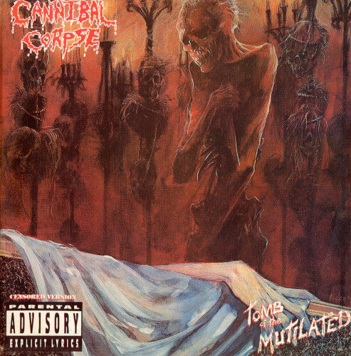 [母带音乐] 美国死亡金属食人尸乐队 Cannibal Corpse - Tomb Of The Mutilated 1992 [LP 24bit/192kHz]