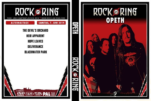 [音乐节] 瑞典前卫死亡金属月之城 Opeth - Rock am Ring 2014 [HDTV 720p]