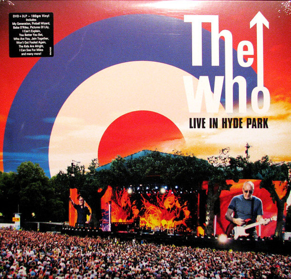 [蓝光原盘]英国经典摇滚谁人乐队The Who - Live in Hyde Park 2015 [Blu-ray 1080i]