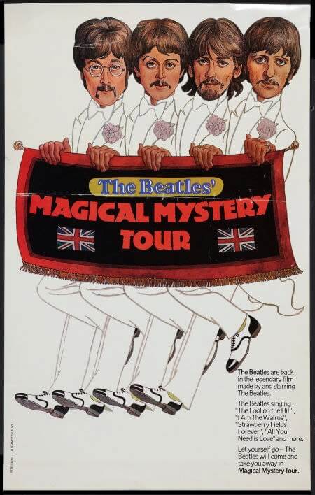 [蓝光原盘]英国迷幻摇滚披头士魔幻神秘之旅The Beatles - Magical Mystery Tour 1967/2012 [Blu-ray 1080i]