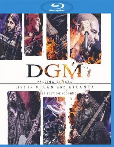 [蓝光原盘] 意大利前卫金属乐队DGM - Passing Stages - Live in Milan and Atlanta 2017 [Blu-ray 1080p]
