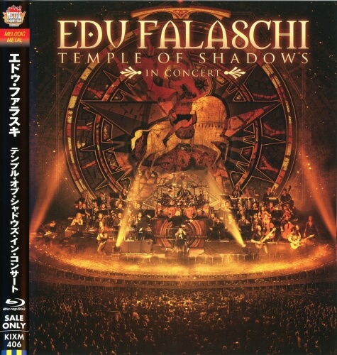 [蓝光原盘] 巴西旋律金属乐队Edu Falaschi - Temple of Shadows in Concert 2020 [Blu-ray 1080p]