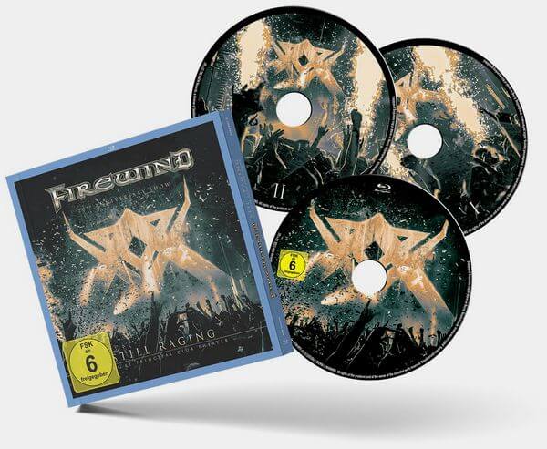 [蓝光原盘] 希腊力量金属乐队Firewind - Still Raging - 20th Anniversary Show 2022 [2023 Blu-ray 1080i]