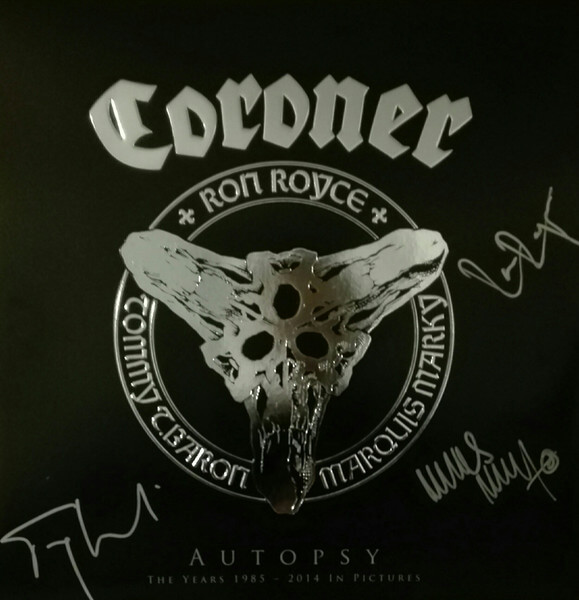 [蓝光原盘] 瑞士技术激流金属Coroner - Autopsy - The Years 1985-2014 in Pictures, Limited Edition 2016 [3xBlu-ray 1080i]